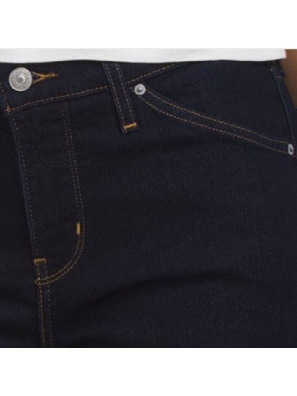 LEVIS 318 Styled Shaping Wide Leg Jeans - Picture 3 of 3